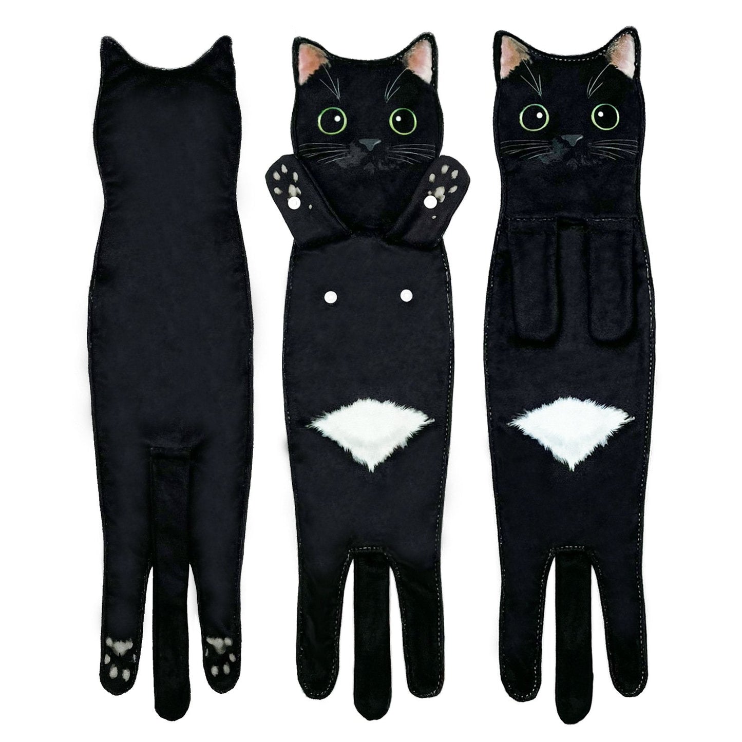 🎁 Early Christmas Sale 🎅 Funny Cat Hand Towels