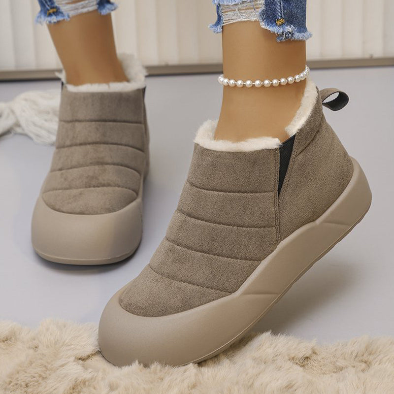 Waterproof Soft-Sole Cotton Winter Boots
